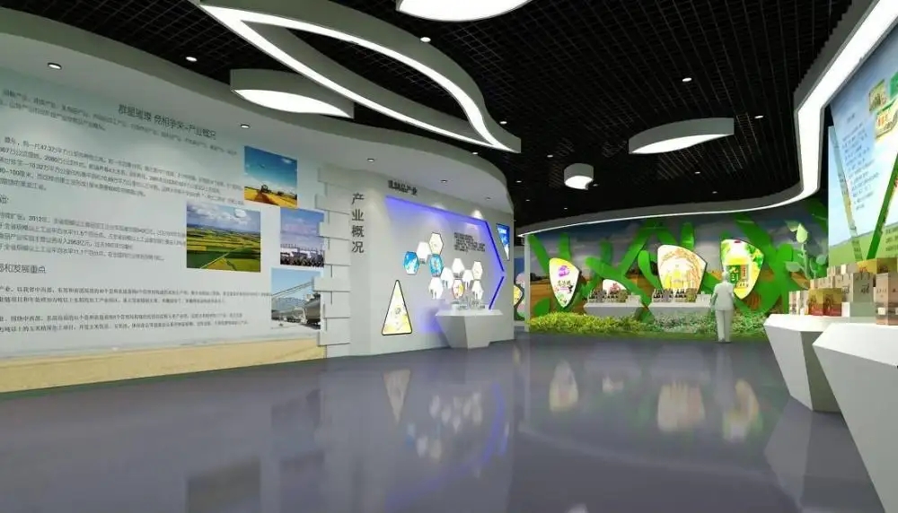 展廳設(shè)計中空間平面設(shè)計的新穎特性